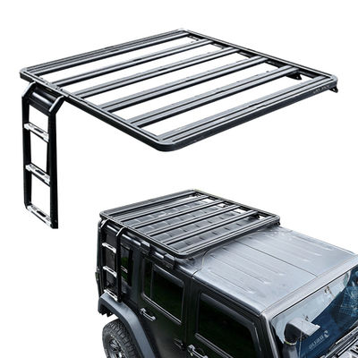 알루미늄 합금 4x4 지프 랭글러 JK용 수하물 지붕 래크 설치가 쉽다