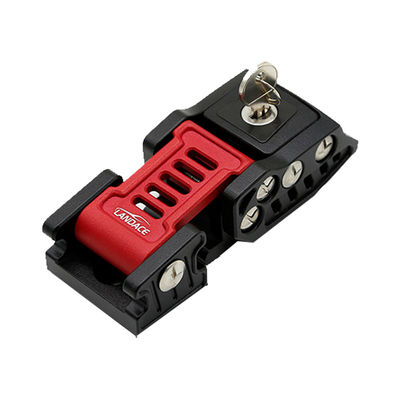 지프 랭글러 로킹 후드 잠금 키트 중량 알루미늄 합금 빨간색과 검은색