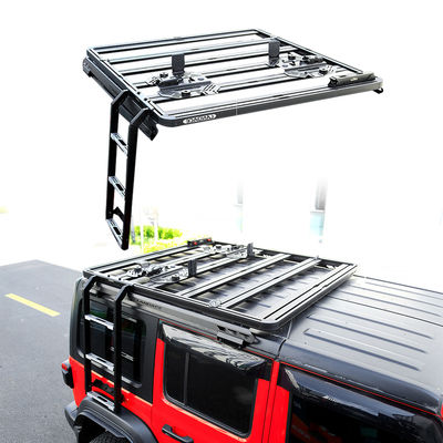 18-23 Wrangler Rubicon Jeep Fitment 오프로드 차량용 유니버설 알루미늄 지붕 랙