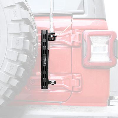 JEEP Wrangler JL JK Performance용 알루미늄 합금 플래그 홀더 및 라디오 와이어 브래킷