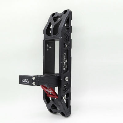 접이식 자동차 발 페달 Jeep Wrangler JL JK 하드 애노딩 4x4 차량 액세서리