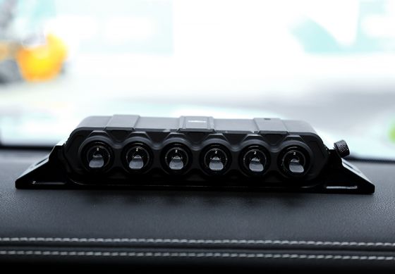OEM 6 로커 스위치 패널 롤 바 마운트 애노딩 알루미늄 합금