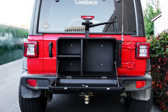 6063 알루미늄 Jeep Wrangler JL JK 테일 게이트 저장 상자