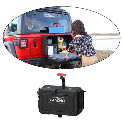 6063 알루미늄 Jeep Wrangler JL JK 테일 게이트 저장 상자
