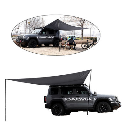 옥스퍼드 직물 차 사이드 아우닝 4x4 지붕 텐트 아우닝 방수