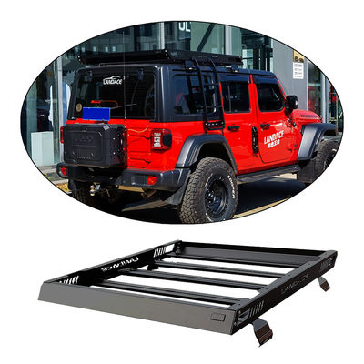 Landace 자동차 지붕 화물 수송기 알루미늄 지붕 바구니 랙