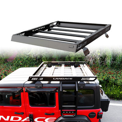 Landace 자동차 지붕 화물 수송기 알루미늄 지붕 바구니 랙