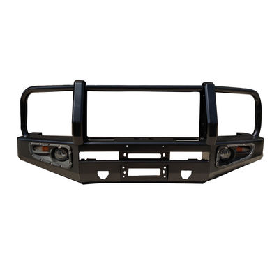 배송 7-15일 검은색 파우더 코팅 앞 배머 Landace LC79 4x4 자동차 바디 키트