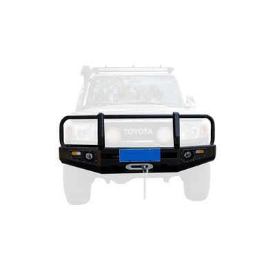 배송 7-15일 검은색 파우더 코팅 앞 배머 Landace LC79 4x4 자동차 바디 키트