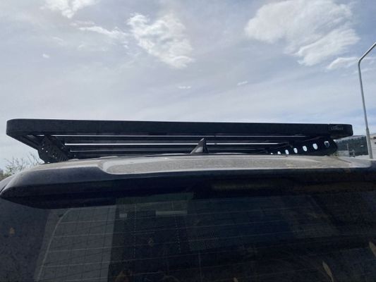 토요타 LC200 LC79 LC150 지붕 래크에 쉬운 설치 알루미늄 화물 수송기