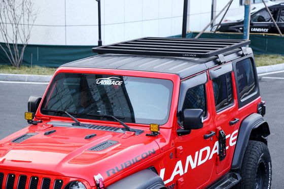 4x4 오프로드 액세서리 지프 짐니 유니버설 지붕 랙용 알루미늄 합금 발레일