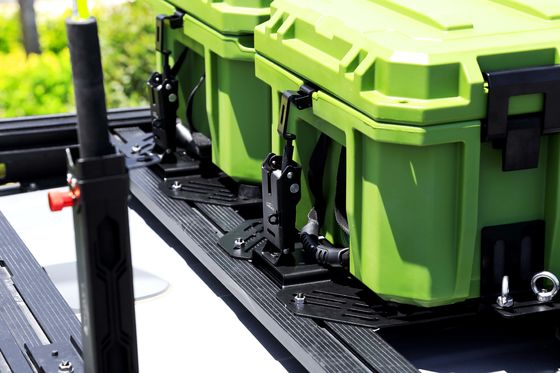 6kg 순중량 탄소 강철 지붕 래크 장착 도구 상자 Universal 4x4 자동차용 브래킷