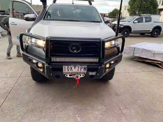 스틸 파우더 코팅 전면 배머 TOYOTA EU Hilux ISO9001 오프로드 배머