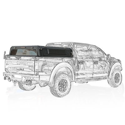 방수 튼튼한 지붕 Ford F150 침대 덮개