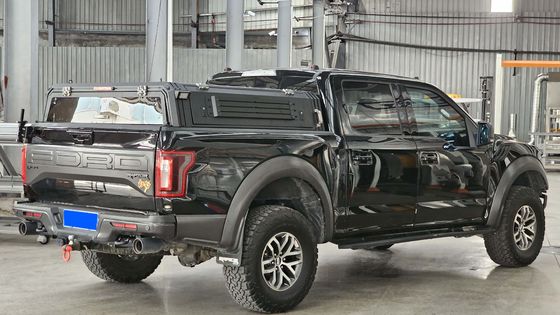 물 막연한 검은색 4X4 알루미늄 카노비 포드 레인저/랩터 T6/T7/T8 하드 톱 트럭