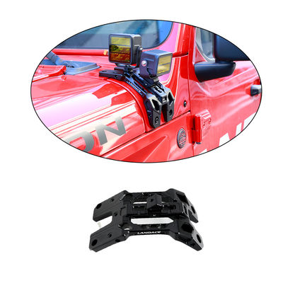 JEEP Wrangler JL A 기둥 후드 마운트 라이트 브래킷 부식 저항 알루미늄 합금