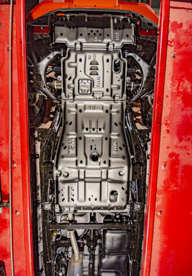 표준 알루미늄 자동차 엔진 커버 Mudflap 스키드 플레이트 보호기 D-MAX 검은색