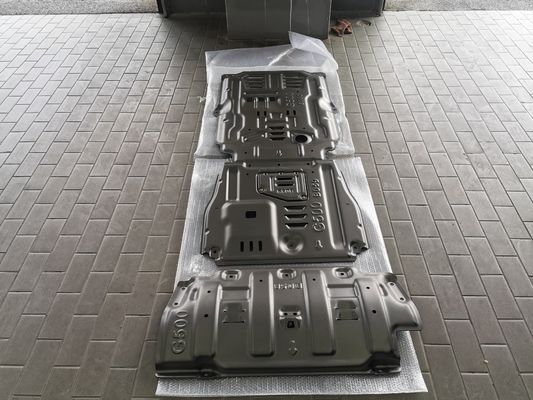 메르세데스 벤츠 G500 엔진 커버 및 하부 자동차 보비 부품과 함께 풀 스키드 플레이트 세트