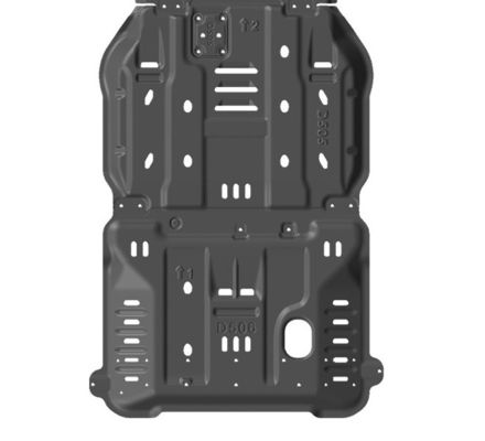 보호 스테인리스 스틸 스키드 플레이트 2011-2019 오프로드 자동차 엔진 스키드 플레이트