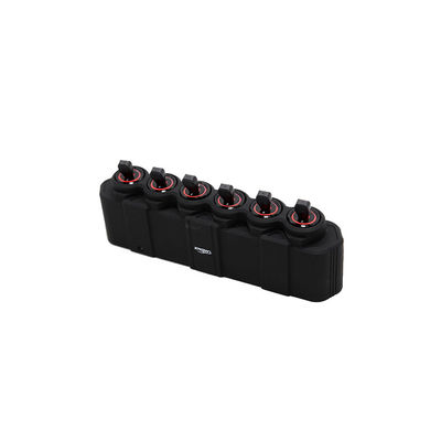 M-18 2023 4x4 차량 알루미늄 합금 무선 LED 조명 컨트롤러 리레 차와 함께 6-단 스위치 패널 사용