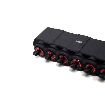 M-18 2023 4x4 차량 알루미늄 합금 무선 LED 조명 컨트롤러 리레 차와 함께 6-단 스위치 패널 사용