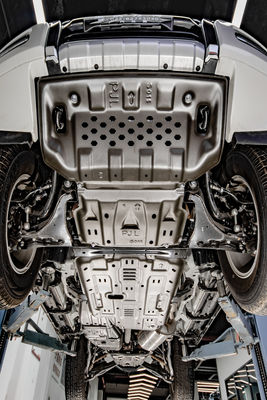 미쓰비시 파제로 4x4 오프로드용 라디에이터 엔진 전송 전송 스키드 플레이트 세트