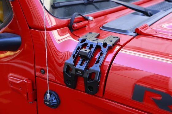 알루미늄 합금 가벼운 장착 브래킷 Jeep Wrangler JL 카프 설치