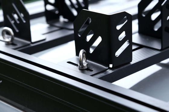 유니버설 블랙 스테인리스 스틸 눈 볼트 눈 견과류 4x4 수하물 지붕 랙