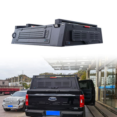 맞춤형 로고 알루미늄 수직 토네오 커버 포드 F150 랩터 2018 검은색