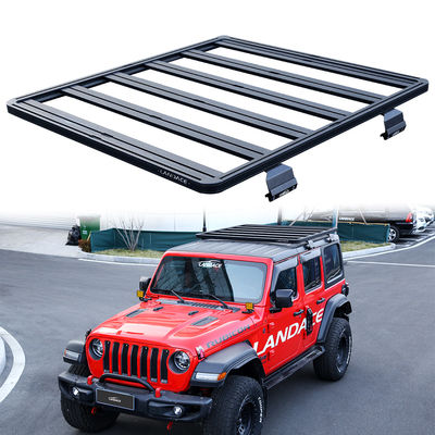 간편한 배치 지붕 마운트 짐 바 Jeep JL 컴퍼스 2020 알루미늄 지붕 랙