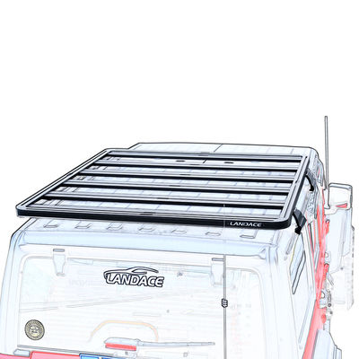 간편한 배치 지붕 마운트 짐 바 Jeep JL 컴퍼스 2020 알루미늄 지붕 랙