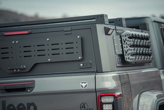 2019- Jeep Gladiator 하드톱 톱퍼 캐노피 트럭 침대 랙 시스템