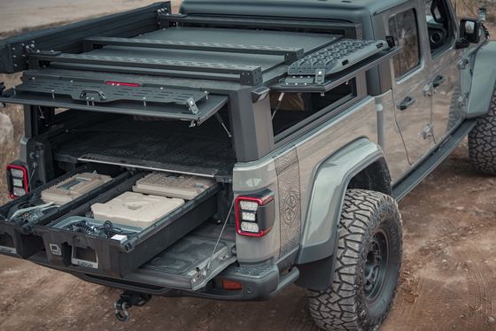 2020년: JEEP 픽업 4x4 추가 저장 공간을 위한 반 높은 침실 칸피