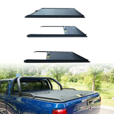 부착이 안 돼 검은색 8' 내리는 트럭 침대 커버 2022 GMC 시에라 1500