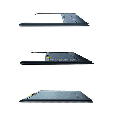 부착이 안 돼 검은색 8' 내리는 트럭 침대 커버 2022 GMC 시에라 1500