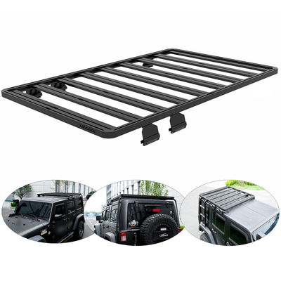 편리하고 다재다능한 Maiker 알루미늄 JKU 지붕 랙 Jeep Wrangler JK 2007-2017