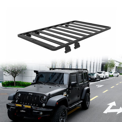 주머니를 위한 검은 알루미늄 합금 지붕 래크 Jeep Wrangler JK 유니버설 디자인 지붕