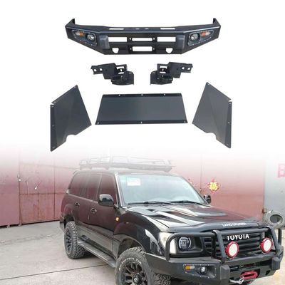 토요타 LC100용 맞춤형 스틸 자동차 보디킷 불 바 프론트 배머