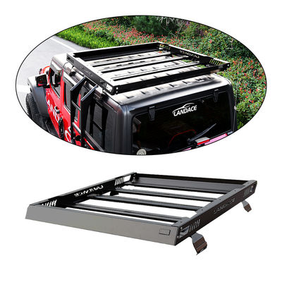 LANDACE 유니버설 지붕 플랫폼 지프 랭글러 JL 1455*1425*113mm용 수하물 수송기