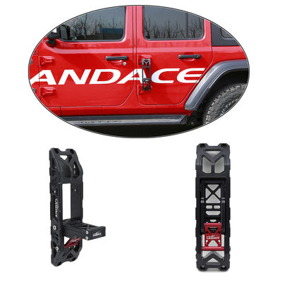 빠른 배송 쥬프 랭글러용 사이드 도어 힌지 사용자 지정 로고 사이드 도어 배치