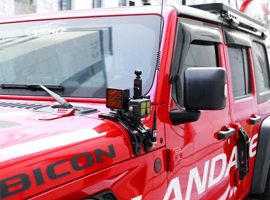 높은 CNC 기계 설계와 함께 Wrangler 오프로드 실버 라이트 장착 브래킷