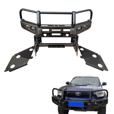 해상 운송 수송 경로 타코마 4x4 오프로드 차량의 스틸 후방 배머