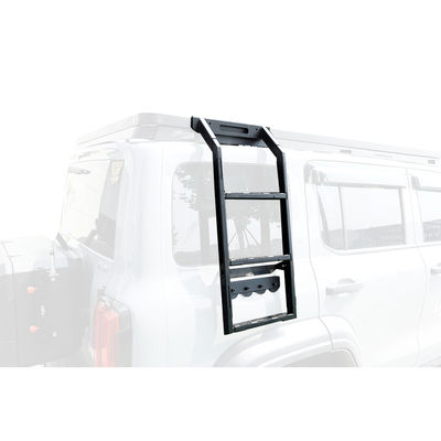 검은 전자기 및 파우더 코팅 지붕 랙 GWM 탱크 300 4x4을위한 측면 사다리