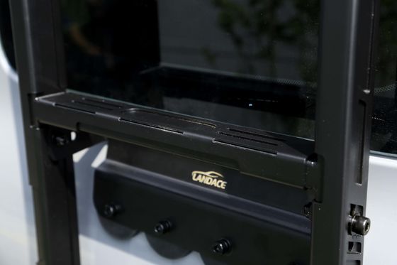 검은 전자기 및 파우더 코팅 지붕 랙 GWM 탱크 300 4x4을위한 측면 사다리
