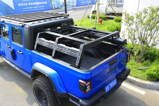 300KG 블랙 오프로드 4X4 스포츠 픽업 롤 바와 수하물 바구니와 트럭 침대 랙