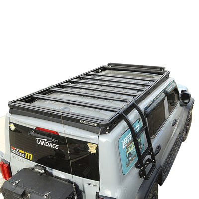 검은색 4X4 알루미늄 합금 저 프로필 수하물 탱크 300 GWM용 액세서리 지붕 레일 랙