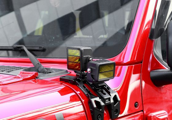 알루미늄 합금 CNC 가공을위한 편리한 파우더 코팅 A 기둥 가벼운 장착 브래킷