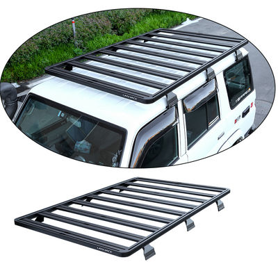 하이 알루미늄 합금 지붕 랙 도요타 LC76 4x4 모험 차량에 맞춤