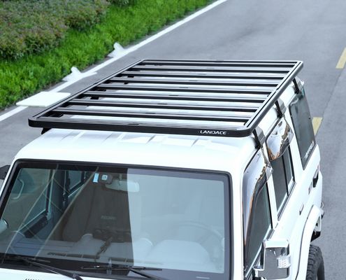 하이 알루미늄 합금 지붕 랙 도요타 LC76 4x4 모험 차량에 맞춤