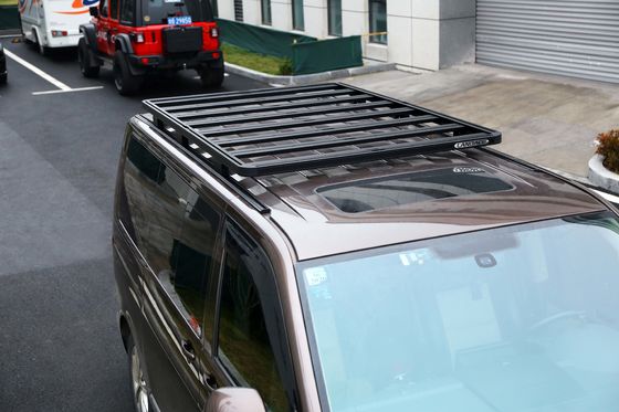 옥상 마운트 유니버설 멀티밴 4X4 슬림 평면 저 프로필 알루미늄 합금 플랫폼 VW용 자동차 지붕 래크